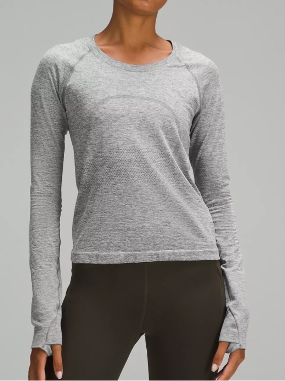 lululemon athletica Swiftly Tech Long-Sleeve Shirt - Light Gray